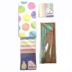 Easter Planner Accessories Stationery List Pad Sticky Notes Page Flags Gel Pens